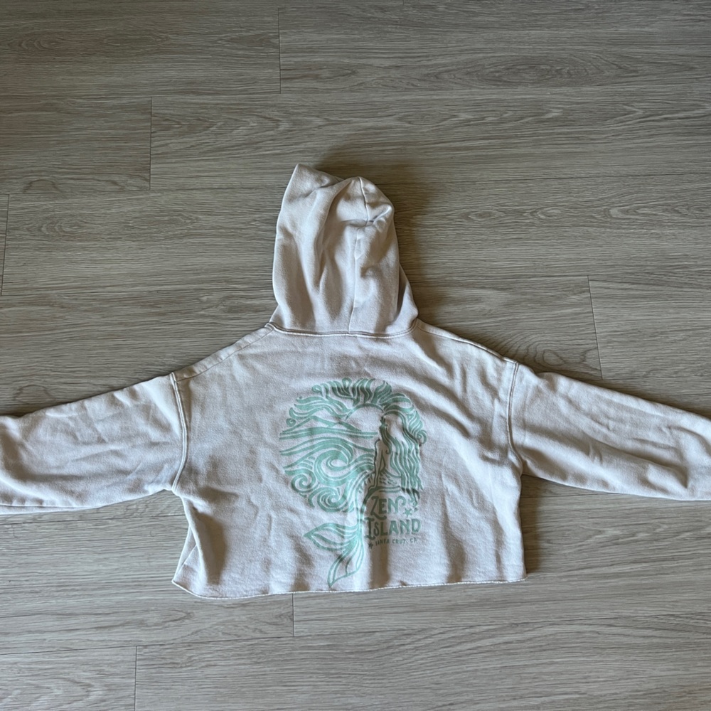 Santa Cruz Cream Hoodie zen island